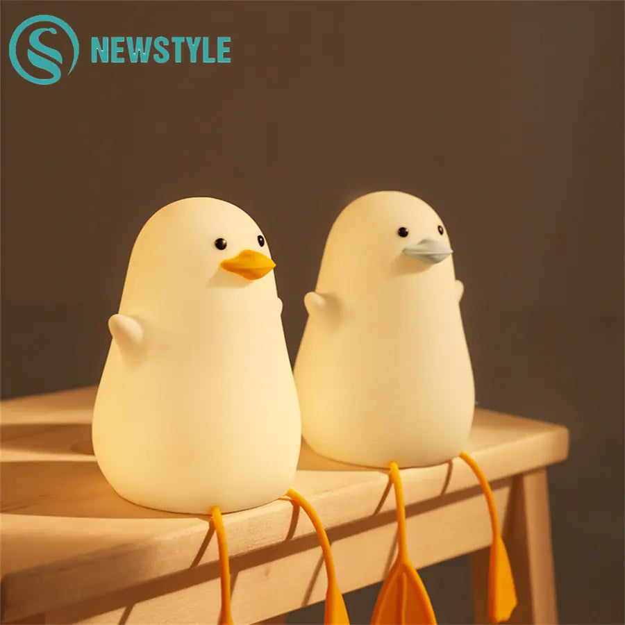 Cute Duck Bedside Nigh Lamp