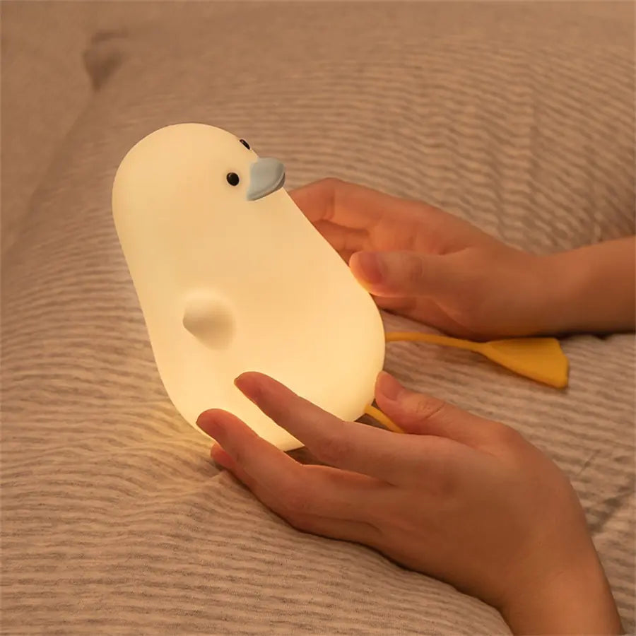 Cute Duck Bedside Nigh Lamp